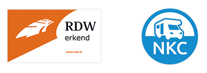 RDW erkend en aangesloten bij NKC - De Nederlandse Kampeerauto Club